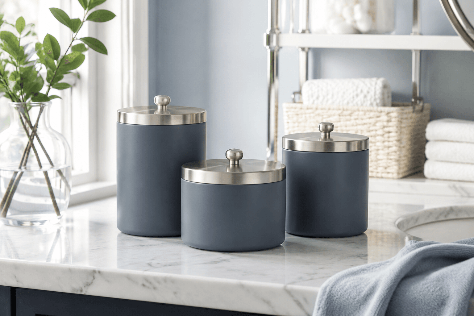 Countertop Canister Trio