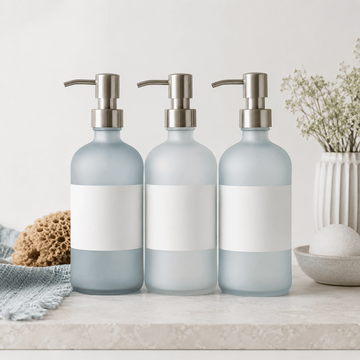 Shower Bottle Labels — Main view