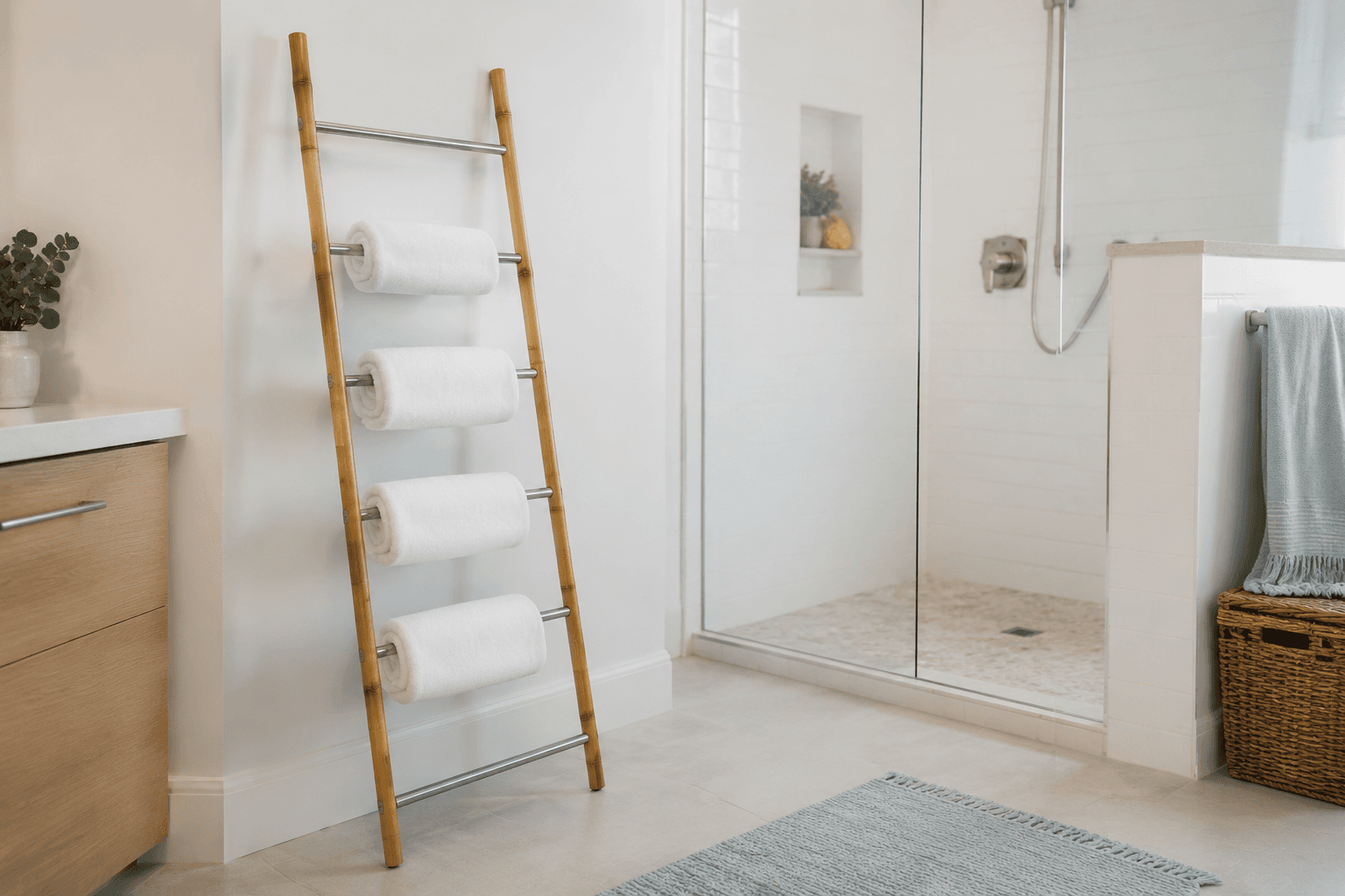 Towel Ladder Rack
